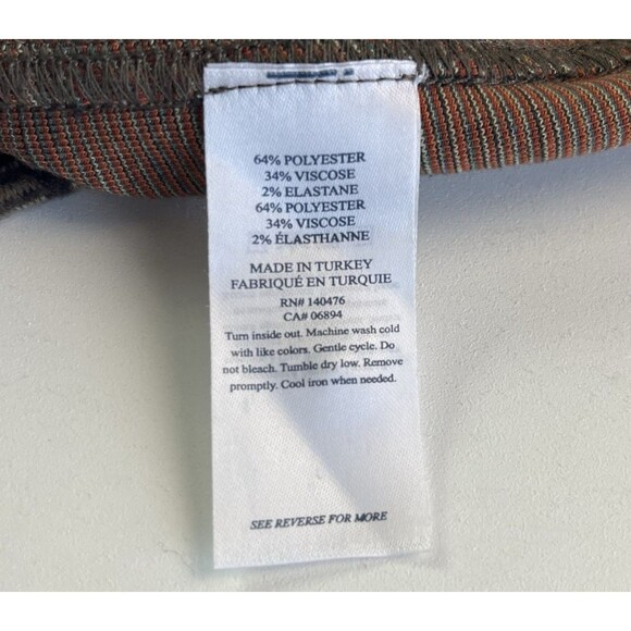 Faherty Legend Aztec Southwestern Shirt size M Brown - Picture 11 of 11